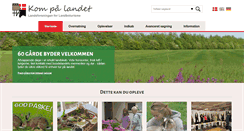 Desktop Screenshot of bondegaardsferie.dk